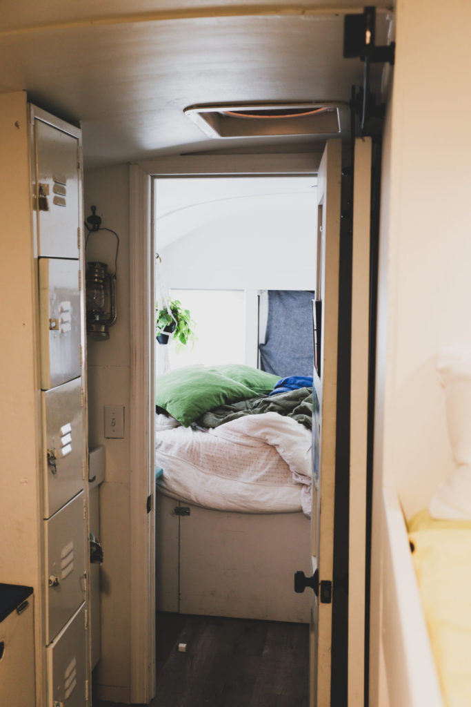 bus conversion bedroom